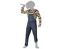Disfraz de Muñeco Maldito Multicolor con Mono para Hombre Adulto Talla XS-S