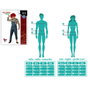 Disfraz de Muñeco Maldito Multicolor con Mono para Hombre Adulto Talla XS-S