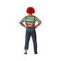 Disfraz de Muñeco Maldito Multicolor con Mono para Hombre Adulto Talla XS-S
