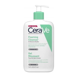 Cerave Gel Limpiador Espumoso para Piel Normal a Grasa 473 ml