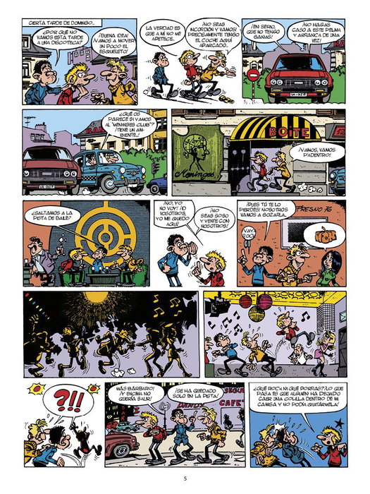 Tebeos Dolmen Editorial S.L. Benito Boniato Estudia Bachillerato 1977 - 1979