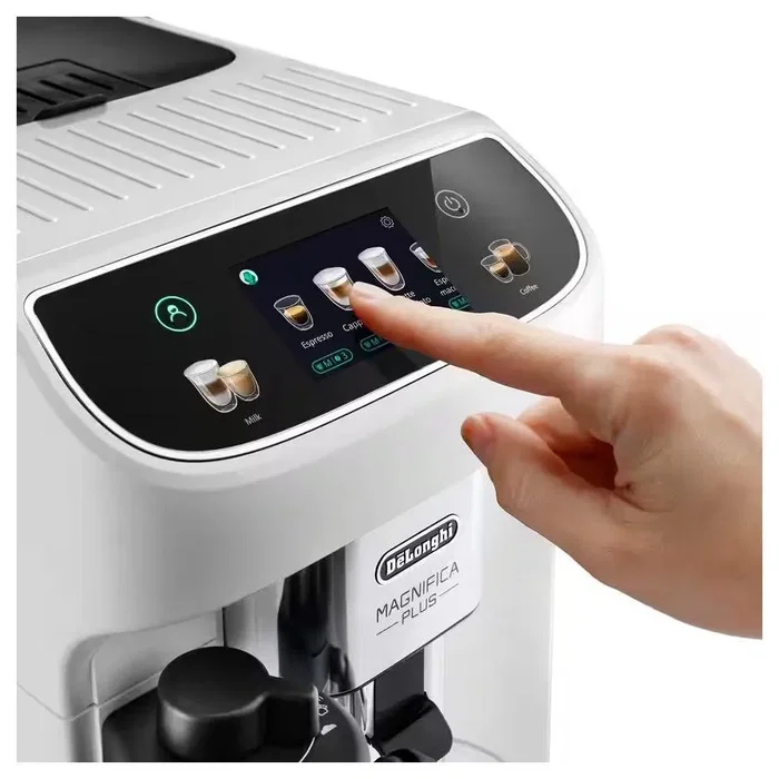 De'Longhi Magnifica Plus ECAM 320.60.W Cafetera Automática Superautomática Blanca 1450W 15 bar De'Longhi Magnifica Plus ECAM 320.60.W Cafetera Automática Superautomática Blanca 1450W 15 bar