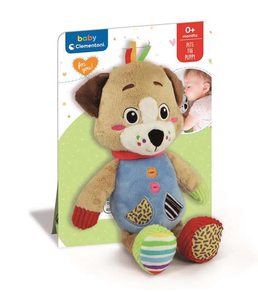 CLEMENTONI Peluche Pete el cachorro