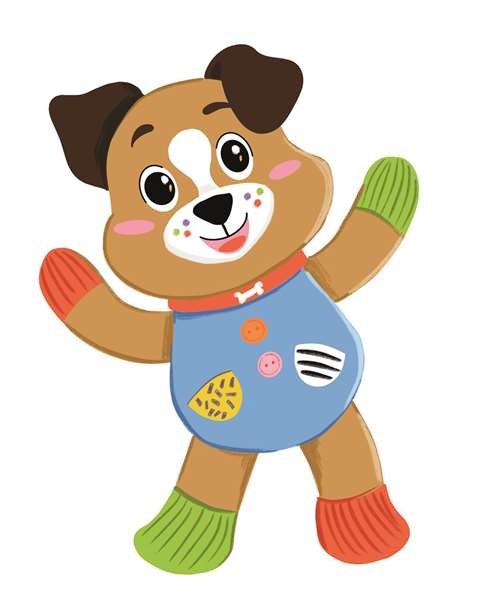 CLEMENTONI Peluche Pete el cachorro