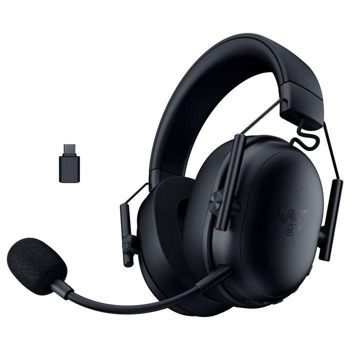 Razer Auriculares Gaming BlackShark V3 X HyperSpeed, Inalámbrico y Alámbrico, Blanco, Diadema con Micrófono Boom, THX Spatial Audio, 32 Ohm, 270 g, PC, PS5, PS4, Mac