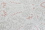 DKD Home Decor Colcha Romantico Beige Marron 270 x 270 cm Poliester Floral para Cama de 180