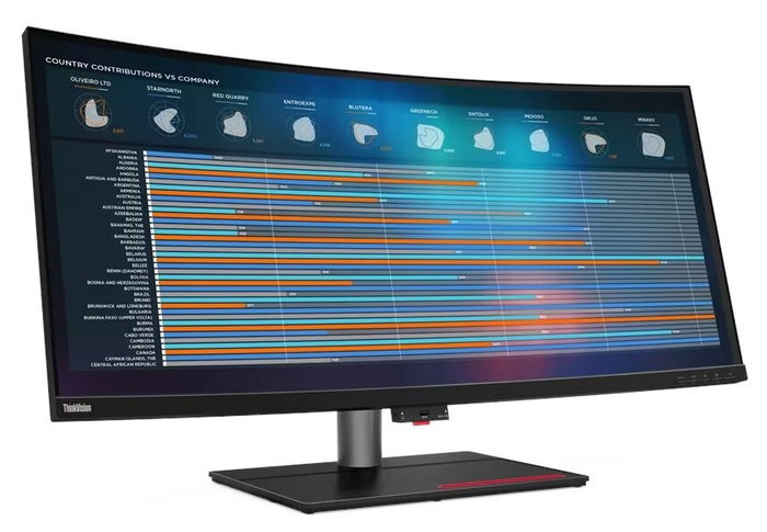 Lenovo ThinkVision P40w-20 Monitor Curvo 39,7 Pulgadas 5K Ultra HD IPS