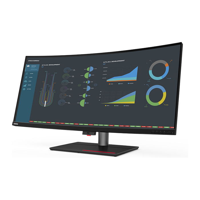 Lenovo ThinkVision P40w-20 Monitor 40" WUHD (5120x2160) HDMI DP USB-C Thunderbolt Negro