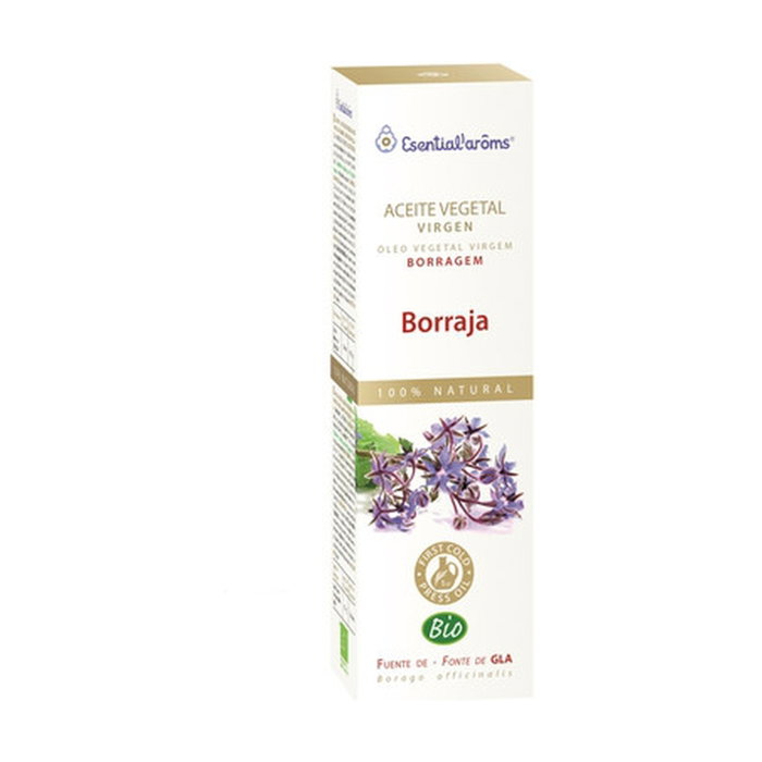 ESENTIAL AROMS Aceite Vegetal de Borraja Bio 100ml ESENTIAL AROMS Aceite Vegetal de Borraja Bio 100ml
