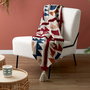 Home Deco Factory Manta/Plaid Empen. 120x150 Colección Mirage