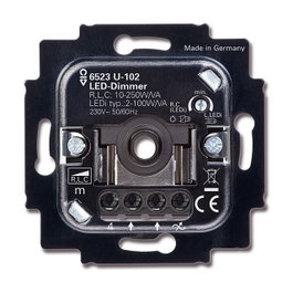 BUSCH-JAEGER 6523 U-102 Regulador de intensidad Negro