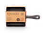Kinvara Sartén Cuadrada de Hierro Forjado con Bandeja de Bambú, Dimensiones 23.7x14x6.3 cm (Set de 12)