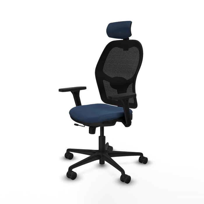 PIQUERAS Y CRESPO Silla de oficina Jorquera Azul marino/Negro PIQUERAS Y CRESPO Silla de oficina Jorquera Azul marino/Negro