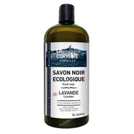 La Corvette Jabon Liquido Negro Lavanda 1L Certificado Ecocert