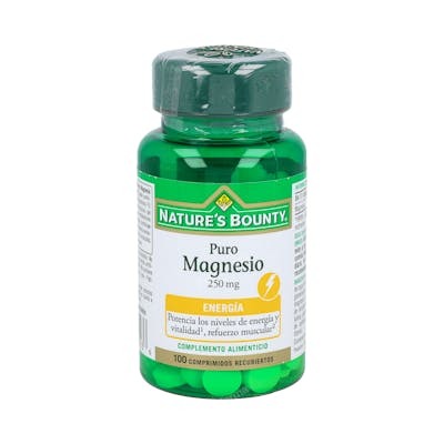 Nature'S Bounty Magnesio 250 mg 100 comprimidos