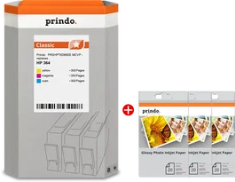 Prindo Classic Value Pack Cian, Magenta y Amarillo