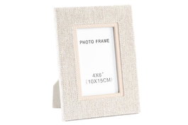 DKD Home Decor Marco de Fotos 10x15 Romantico Lila 21.5 x 16.5 cm (2 Unidades)