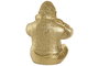 DKD Home Decor Figura de Resina Gorila, Surtido de 3 Unidades, Dorado