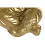 DKD Home Decor Figura de Resina Gorila, Surtido de 3 Unidades, Dorado