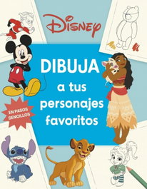 Disney Dibuja a tus personajes favoritos, DK - DORLING KINDERSLEY (DK)