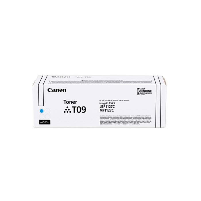 Canon T09 3019C006 Tóner Original Cyan para i-SENSYS X C1127i, X C1127iF, X C1127P Canon T09 3019C006 Tóner Original Cyan para i-SENSYS X C1127i, X C1127iF, X C1127P