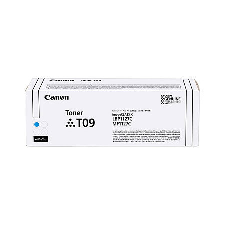 Canon Cartucho de Tóner T09 Cian Original (3019C006) de alta capacidad