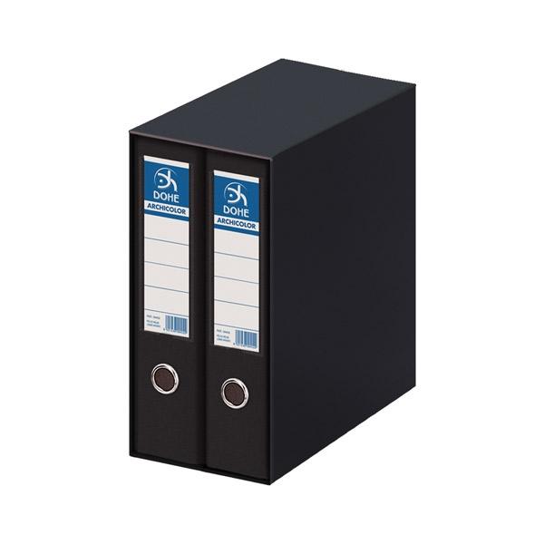 Dohe Modulo 2 Archicolor Archivador Folio Negro Lomo 80 mm Dohe Modulo 2 Archicolor Archivador Folio Negro Lomo 80 mm