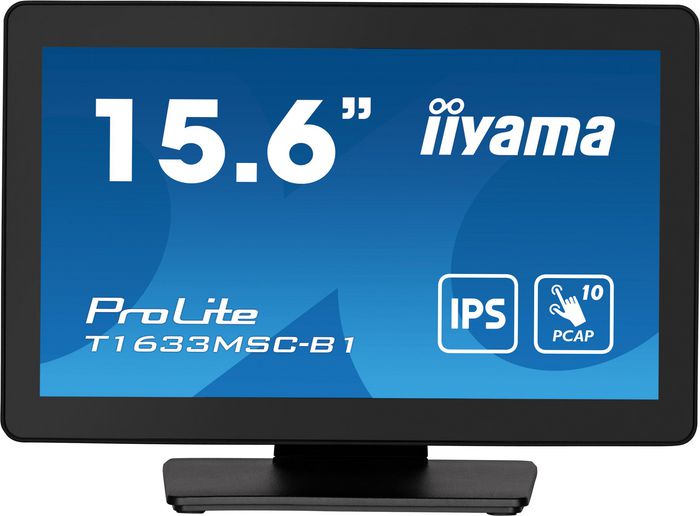 iiyama ProLite T1633MSC-B1 Monitor Táctil 15.6 pulgadas Full HD IPS Negro iiyama ProLite T1633MSC-B1 Monitor Táctil 15.6 pulgadas Full HD IPS Negro
