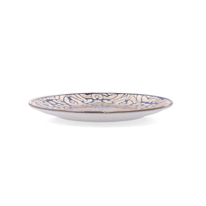 Bidasoa Plato Llano Deneb Hydrozero Marrón 25 cm (6 Unidades)