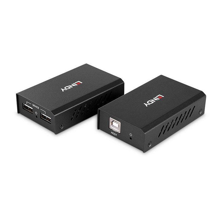 LINDY 43408 Extensor de señales AV Transmisor y Receptor Negro LINDY 43408 Extensor de señales AV Transmisor y Receptor Negro