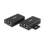 LINDY 43408 Extensor de señales AV Transmisor y Receptor Negro