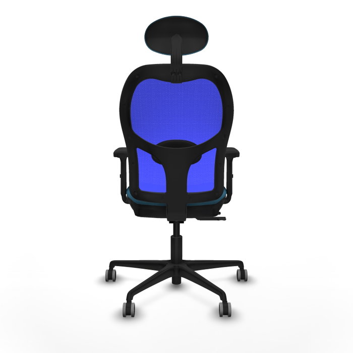 PIQUERAS Y CRESPO Silla de oficina Jorquera con mecanismo Sincro/Traslack Verde petróleo y Azul PIQUERAS Y CRESPO Silla de oficina Jorquera con mecanismo Sincro/Traslack Verde petróleo y Azul