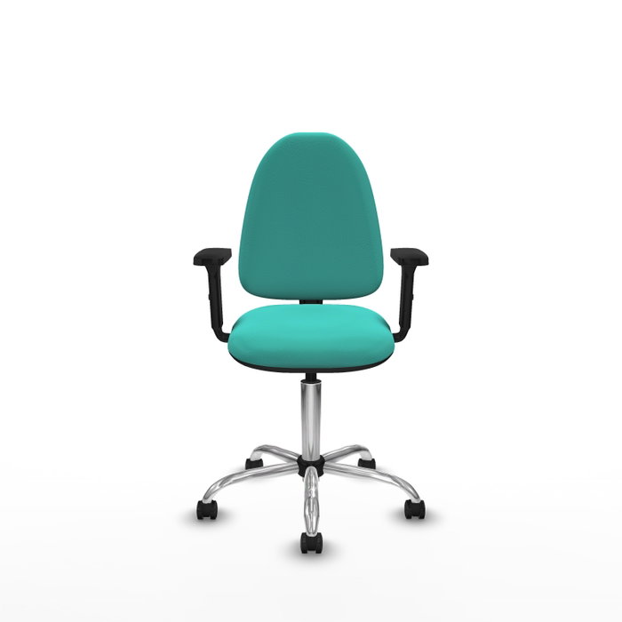 PIQUERAS Y CRESPO Silla de oficina Aýna Turquesa con Brazos 2D PIQUERAS Y CRESPO Silla de oficina Aýna Turquesa con Brazos 2D