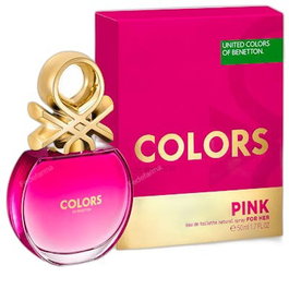 Benetton Colors Pink Agua de Tocador 50 ml