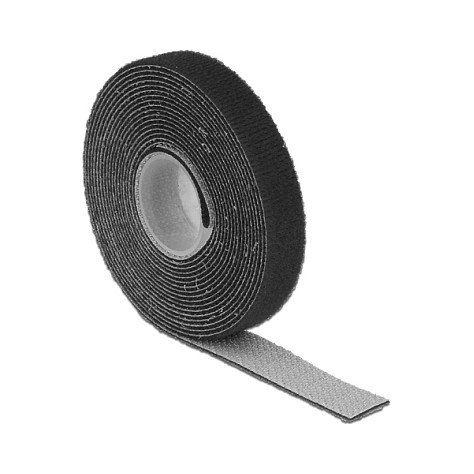 DeLOCK 18710 Cinta de Velcro 3 m x 13 mm Negra, Rollo, 1 Pieza DeLOCK 18710 Cinta de Velcro 3 m x 13 mm Negra, Rollo, 1 Pieza
