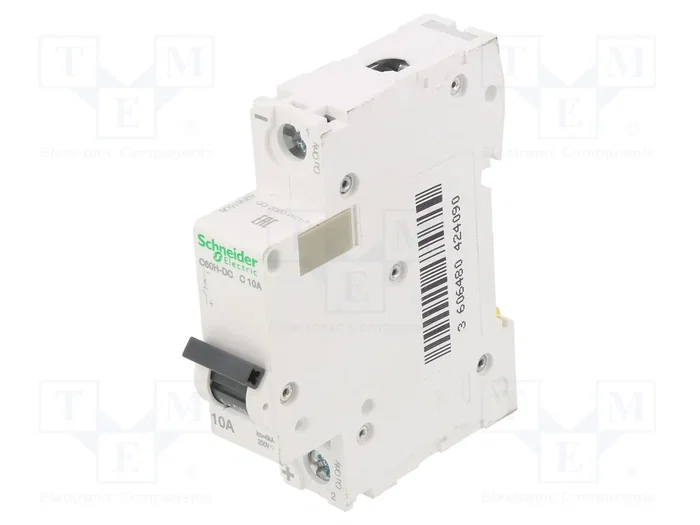 SCHNEIDER ELECTRIC Interruptor magnetotérmico ACTI9 C60H-DC 10A 1 Polo SCHNEIDER ELECTRIC Interruptor magnetotérmico ACTI9 C60H-DC 10A 1 Polo