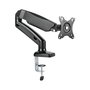 ICY BOX IB-MS303-T Soporte Monitor Brazo de Mesa VESA 100x100, Ajustable para Pantallas de hasta 32" (81 cm) con Capacidad de 6.5 kg, Color Negro