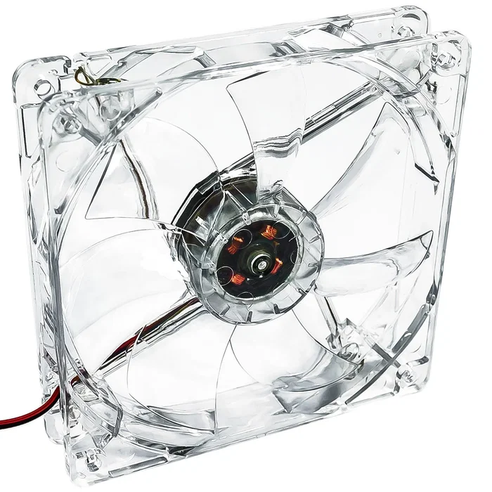 Akyga AW-12A-WH Ventilador LED Blanco 12 cm Molex