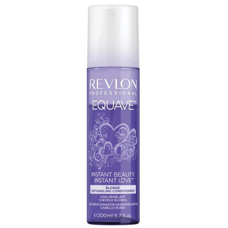 Revlon Equave Instant Beaut Blonde Detangli Conditionair Acondicionador Desenredante para Cabello Rubio 200 mL