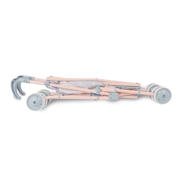 Decuevas Silla de muñeca plegable coco para muñecas de hasta 48 cm, medidas 28x42x56 cm, material metal y plástico