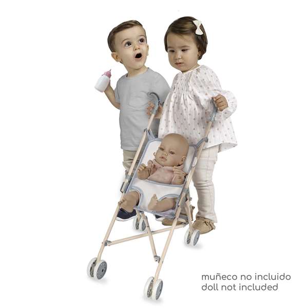 Decuevas Silla de Muñeca Plegable Coco para Muñecas de hasta 48 cm 28x42x56 cm