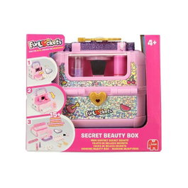Diset Funlockets Caja de Belleza Secreta con 15 Secretos y 3 Llaves - Juguete Belleza para Niñas 16x10.3x13.2 cm
