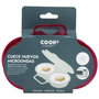 Cook Concept 2 Cuece Huevos Doble Microondas Huevos Blandos Duros Al Plato