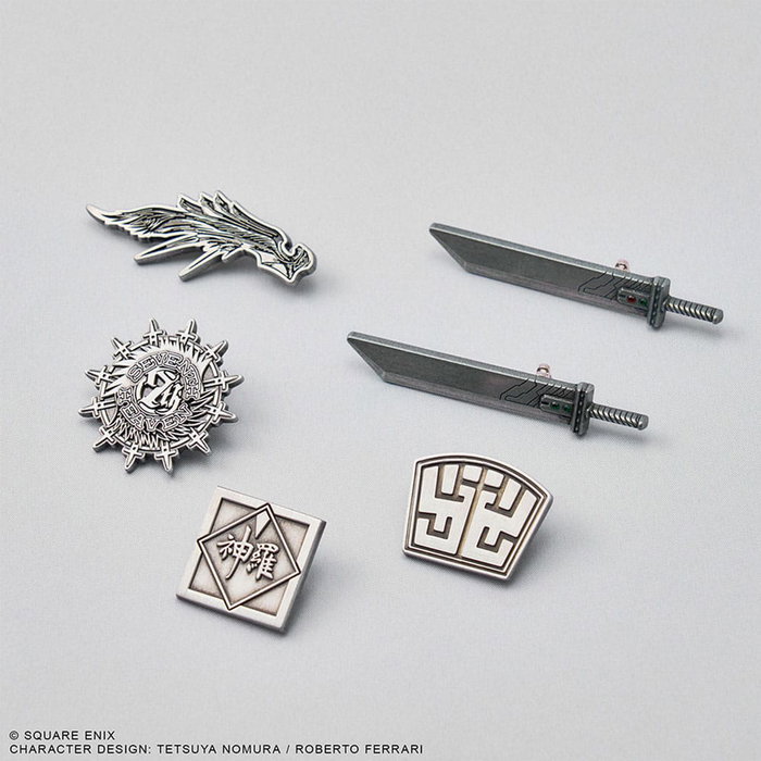 Square-Enix Final Fantasy VII Rebirth Pines Metálicos Cajas Sorpresa Expositor (6) Square-Enix Final Fantasy VII Rebirth Pines Metálicos Cajas Sorpresa Expositor (6)