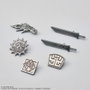 Square-Enix Final Fantasy VII Rebirth Pines Metálicos Cajas Sorpresa Expositor (6)