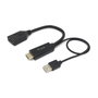 Equip Adaptador HDMI Macho a DisplayPort Macho 4K/60Hz 0.15m