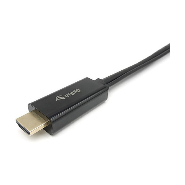 Equip Adaptador HDMI Macho a DisplayPort Macho 4K/60Hz 0.15m Equip Adaptador HDMI Macho a DisplayPort Macho 4K/60Hz 0.15m