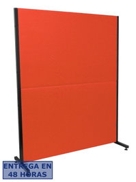 PIQUERAS Y CRESPO - Biombo oficina, ideal para espacios de trabajo, diseño fijo, perfecto para dividir áreas.