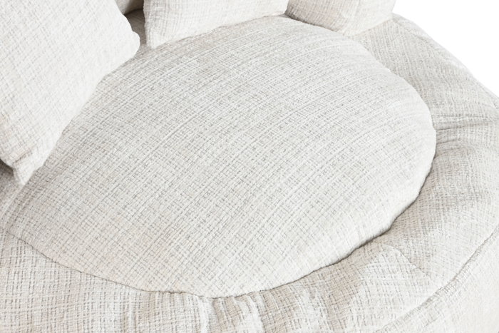 DKD Home Decor Sillón de Poliéster Blanco