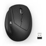 Redragon BM-4131 Ratón Vertical Inalámbrico 2.4 GHz Negro, 6 Botones, para Oficina
